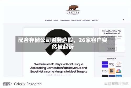 配合存储公司财务造假	，26家客户突然被起诉-第3张图片